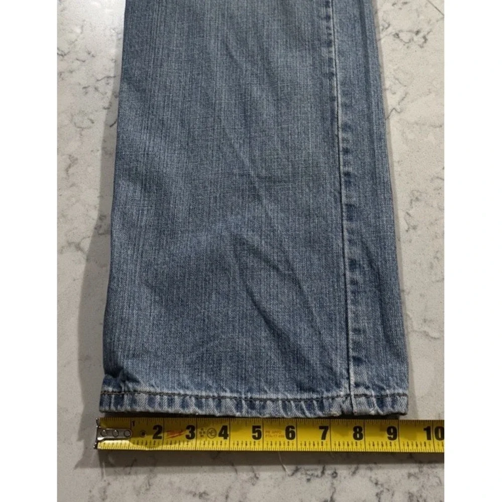 Levis 569 Loose Straight Jeans Mens 36x34 Blue Medium Wash Denim 005690601